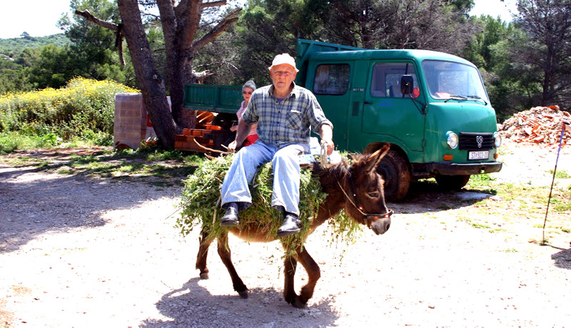 Local villagers in Croatia